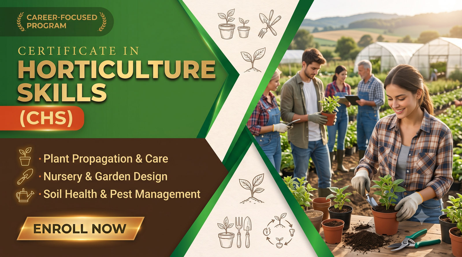 Certificate in Horticulture Skills